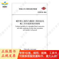 CCES 04-2016 城市软土基坑与隧道工程信息化施工安全监控技术指南