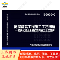 19G905-3 房屋建筑工程施工工艺图解--组拼式铝合金模板系列施工工艺图解