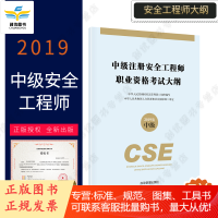 注册安全工程师2019教材 全国中级注册安全工程师考试教材(单本自选)