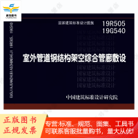 19年新版 19R505 19G540 室外管道钢结构架空综合管廊敷设 中国瑞林工程技术股份主编