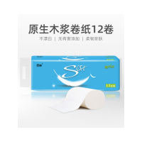 卫生纸卷纸12卷家用纸巾家庭装擦手纸厕所纸无芯卷筒纸实惠装