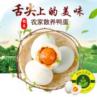 鸭蛋 南昌真空大个鸭蛋约40g/20枚农家自产散养 开袋即食咸鸭蛋