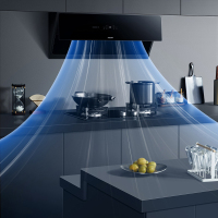 老板(ROBAM)变频25m³吸油烟机 1000pa风压免拆洗抽油烟机 侧吸触控式单烟机28X6ST(28D7S同款)