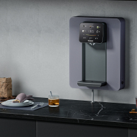 老板(Robam) 台挂两用饮水机即热式管线机家用速热饮水机 智能茶吧机温热型饮水机即热 8档控温GX07
