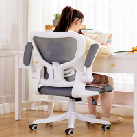 学习椅子电脑椅家用办公椅儿童座椅中学生久坐舒适书桌椅纳丽雅