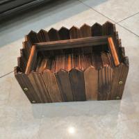 古达木多肉花箱加厚实木花阳台室外室内户外种植木质花盆长方形 [送5礼]长宽高(cm)80*40*30 小