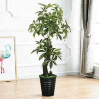 古达假仿真植物绿植摆件滴水观音家居大型客厅落地装饰室内假花 1.55米步步高+盆草