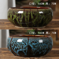 多肉花盆陶瓷大号古达创意简约复古肉肉植物拼盘特大口径 拼盘款六(2个) 大