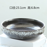 多肉植物组合盆栽 粗陶个性窑变特大号古达口径多肉拼盘花盆 超大 翠绿色103号还原白 大