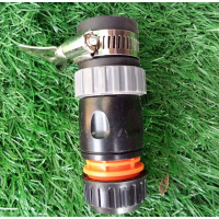 微喷带 用水管接头水龙头和1寸软管快速接头4分6分软管水龙头 4分水龙头配件+1寸水管快接