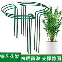 花撑支架古达阳台花架龟背竹防倒支撑固定半圆支撑杆爬藤植物花盆花架