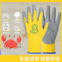 儿童手套古达赶海专用抓螃蟹防夹防水户外宠物仓鼠劳动园艺防护防割咬