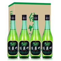 山西竹叶酒杏花村镇佳泉竹45度475ml*4瓶竹酒整箱特价