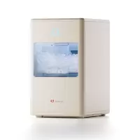 美国卓朗咀嚼冰商用制冰机小型摆摊专用全自动冰块家用一体ZL-CB21