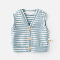 迪鲁奥(DILUAO)婴儿马甲春秋薄款外穿小男宝宝马夹夏季女儿童宝宝婴幼儿男秋[夏]