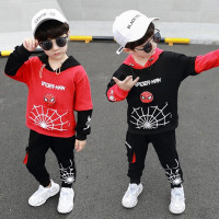 迪鲁奥(DILUAO)儿童套装男童秋装卫衣套装3岁童装男三岁男孩春秋季运动装儿童蜘蛛侠衣服2021年秋季新款