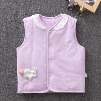 迪鲁奥(DILUAO)婴儿马甲保暖宝宝儿童春秋冬装男童女童儿小孩纯棉马夹