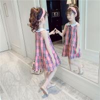 迪鲁奥（DILUAO)女童连衣裙2021新款儿童夏装中大童裙子小女孩纯棉超洋气背心裙