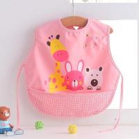 迪鲁奥（DILUAO)宝宝饭兜防水兜婴儿童大号口水巾围兜吃饭肚兜立体