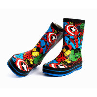 迪鲁奥(DILUAO)公主儿童雨鞋中大童童雨靴小学生女童宝宝女孩防滑保暖橡胶水鞋