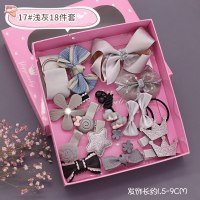 迪鲁奥(DILUAO)儿童夹皮筋饰女童头饰韩公主宝宝可爱萌萌哒婴儿卡小夹子