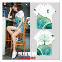 迪鲁奥(DILUAO)班服定制学生毕业季T恤diy同学聚会衣服儿童文化广告衫订做印logo