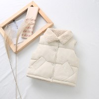 迪鲁奥(DILUAO)反季儿童棉马甲秋冬季加厚宝宝春秋外穿男童女童洋气坎肩婴儿马甲