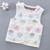 迪鲁奥(DILUAO)婴儿马甲春秋季幼儿马夹男女夏天宝宝薄款小保暖儿童坎肩