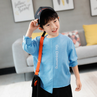 迪鲁奥(DILUAO)男童长袖T恤纯棉秋装2021新款童装儿童打底衫竹节棉春秋男孩洋气