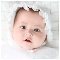 迪鲁奥(DILUAO)春季儿帽子满月头巾护脑防风初生儿胎帽女婴儿宝宝公主薄款