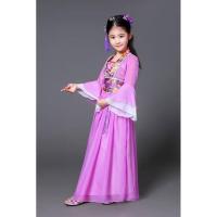 迪鲁奥(DILUAO)儿童古筝演出服儿童古装5唐装6女童裙子7仙女8表演服9公主裙10古筝汉服11岁女孩