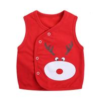 迪鲁奥(DILUAO)婴儿马甲夏季薄款儿纯棉男女宝宝坎肩儿童春秋小马夹夏装