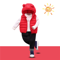 迪鲁奥(DILUAO)2021新款宝宝马甲棉装坎肩轻薄款夹克外套婴幼棉男女儿童马甲Sy