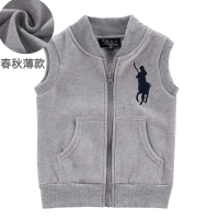 迪鲁奥(DILUAO)2021新款儿童马甲春婴儿坎肩薄款女宝宝小童外套男童马夹潮Sy