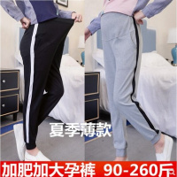 迪鲁奥(DILUAO)胖妹妹孕妇裤外穿夏季大码孕妇裤子300斤加肥200斤托腹休闲裤