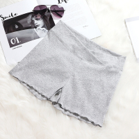 迪鲁奥(DIUAO) 孕妇安全裤防托腹低腰宽松孕妇装短裤怀孕期夏季薄款孕妇裤子 交叉-灰色 