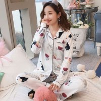 迪鲁奥(DILUAO)2021春款新款孕妇月子服双长开胸日韩卫衣女装睡衣产妇哺乳衣C47-28 109