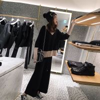 迪鲁奥(DILUAO)LYL 孕妇装 哺乳衣外出 月子服秋冬 哺乳衣外出秋装 可外出哺乳针织套装 孕妇套装F749-2