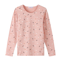 迪鲁奥(DILUAO)孕妇秋冬纯棉哺乳衣怀孕期秋衣全棉打底月子春秋喂奶睡衣