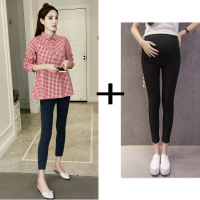 迪鲁奥(DILUAO)儿童乐园孕妇秋装套装时尚款装衬衫秋季洋气长袖上衣潮款裤子两件套