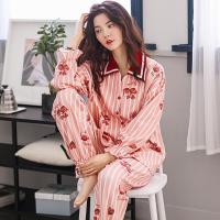 迪鲁奥(DILUAO)YXXM 孕妇装 2021夏新款月子服薄款孕妇家居服哺乳睡衣套装春秋季产后喂奶家居月子服 1904