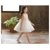 迪鲁奥(DILUAO)公主裙女童蓬蓬纱超仙洋气钢琴演出高端走秀儿童婚纱生日花童礼服