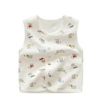 迪鲁奥(DILUAO)婴儿马甲夏季薄款彩棉婴幼儿马夹男女童宝宝春夏坎肩马甲