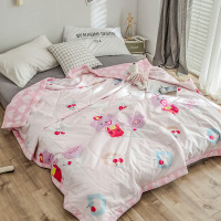 迪鲁奥(DILUAO)[正品清仓]儿童被子棉全棉夏天薄款水洗棉儿童单双人春秋空调被子被芯