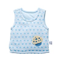 迪鲁奥(DILUAO)儿童马甲秋冬款彩棉春秋冬季款儿童加厚保暖马甲夹男女童儿小童