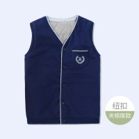 迪鲁奥(DILUAO)儿童马甲秋冬款男童马甲春秋冬儿童针织马夹童装中大童坎肩