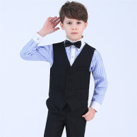 迪鲁奥(DILUAO) 儿童礼服男孩西装马甲套装小主持人钢琴演出服男童花童中大童春秋