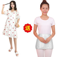 迪鲁奥(DILUAO)孕妇装200斤上衣服夏天肚兜吊带银纤维内外穿连衣裙怀孕期