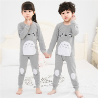 迪鲁奥(DILUAO)儿童秋衣秋裤套装纯棉男孩男童内衣女童棉毛衫睡衣秋冬款