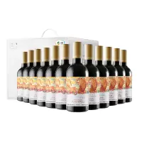 中粮长城 干红葡萄酒 虎年生肖纪念酒赤霞珠干红葡萄酒187ml*12瓶